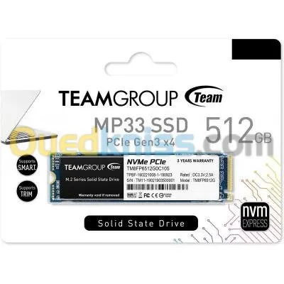 DISQUE DUR SSD M2 512GB MS30 TEAMGROUP