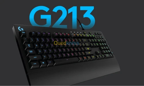 LOGITECH G213 CLAVIER GAMING RVB