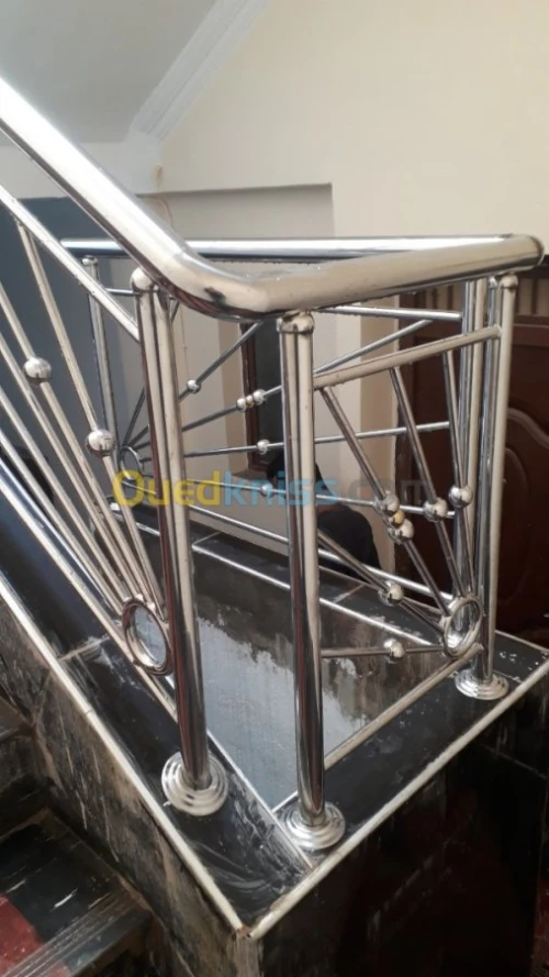Aluminium , vitrine, douche italienne 