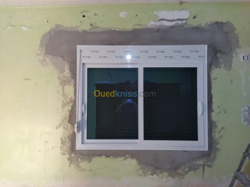 Aluminium , vitrine, douche italienne 