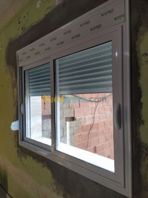 Aluminium , vitrine, douche italienne 