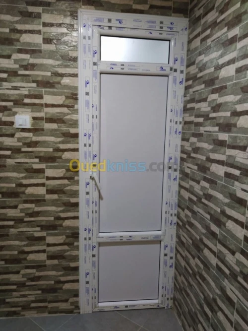 Aluminium , vitrine, douche italienne 