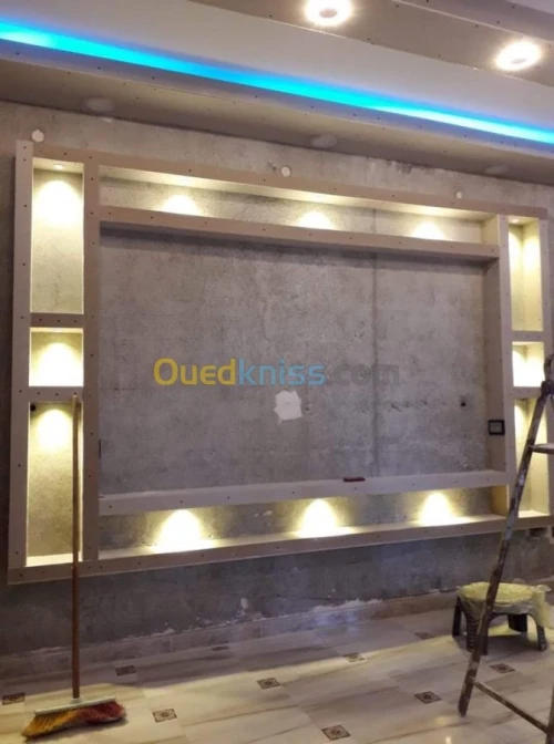 Plaque ou platre pvc decoration