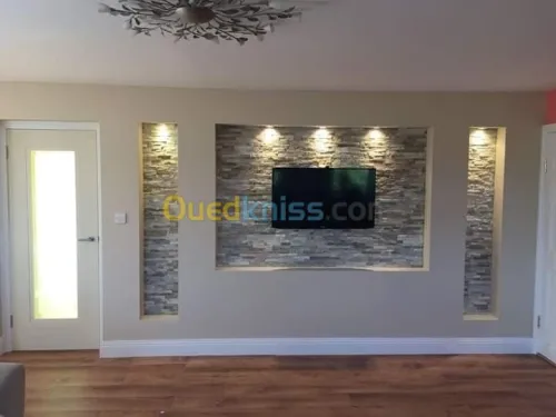 Plaque ou platre pvc decoration