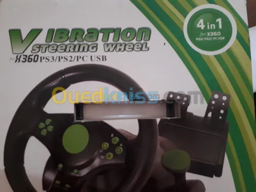Vibration steering wheel 4in1