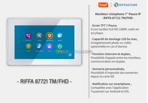 Visiophone collectif IP RIFFA