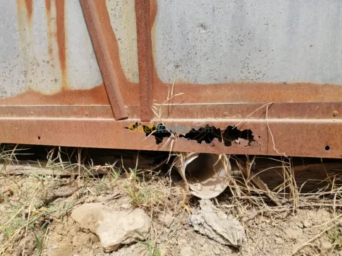 Vend box en tolle (abri) 