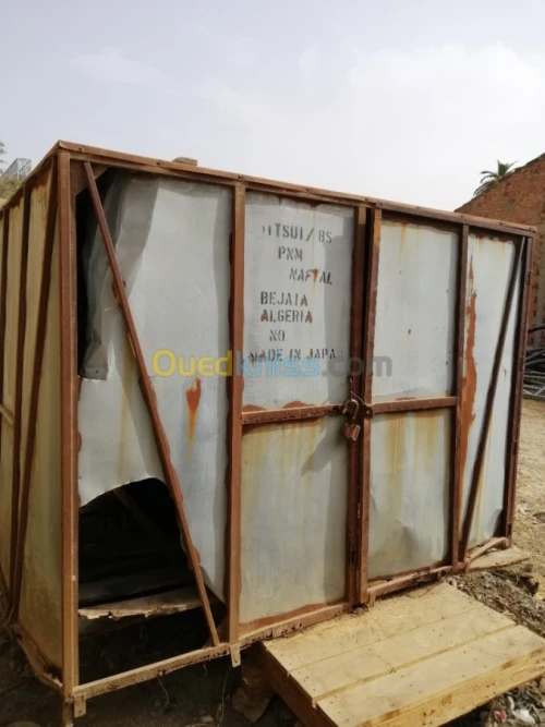 Vend box en tolle (abri) 