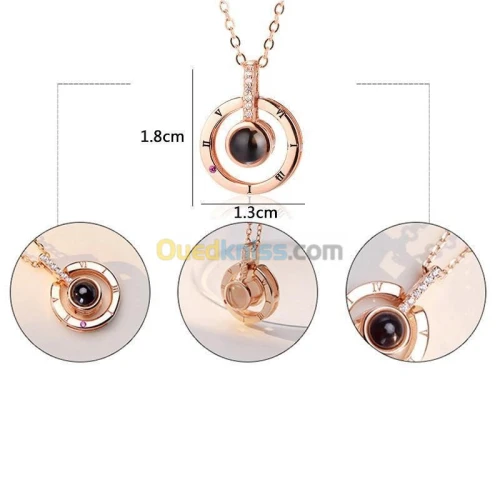 Collier 1 je t’aime en 100 langues (Fo