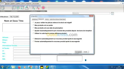 Logiciel Gestion Commerciale et Stock Complet FA_Gstock