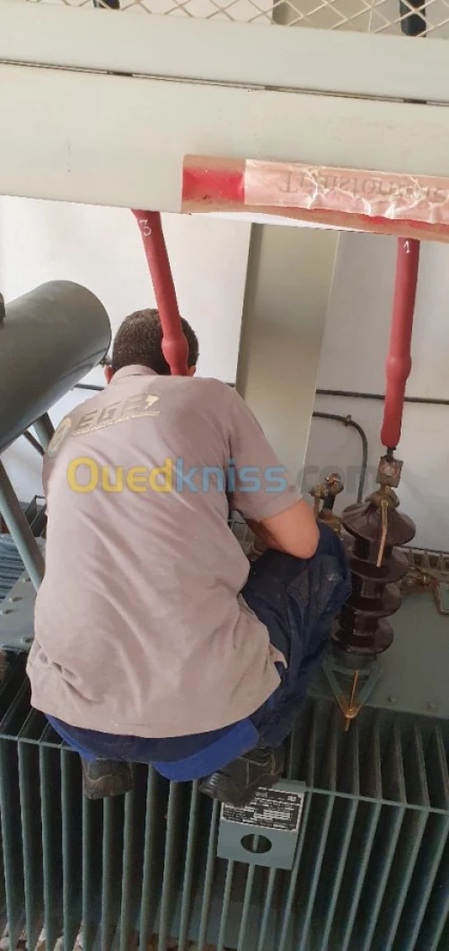 Maintenance de transformateur mt bt