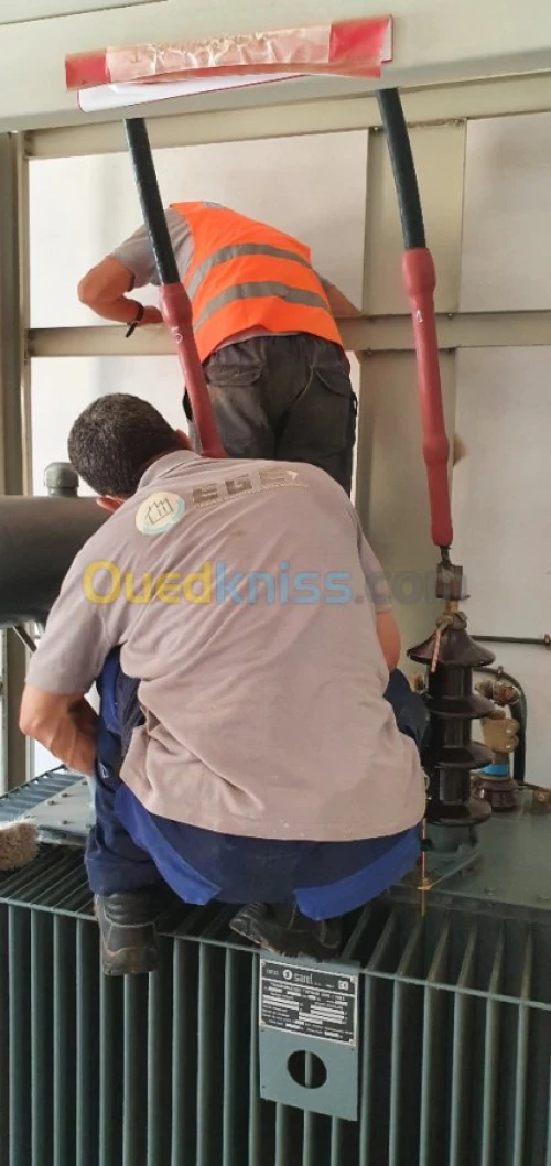 Maintenance de transformateur mt bt