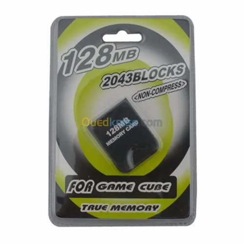 carte mémoire pour nintendo gamecube