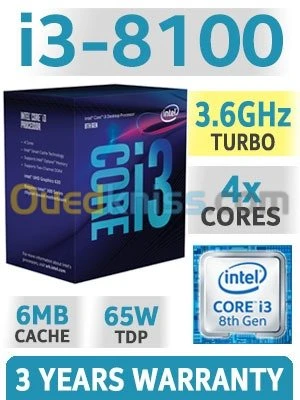3-8100 + ASRock H310M-HDV
