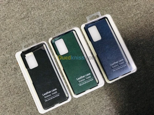 Coque GALAXY FOLD 2 en cuir