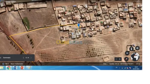 Vente Terrain Mostaganem Hassi maameche