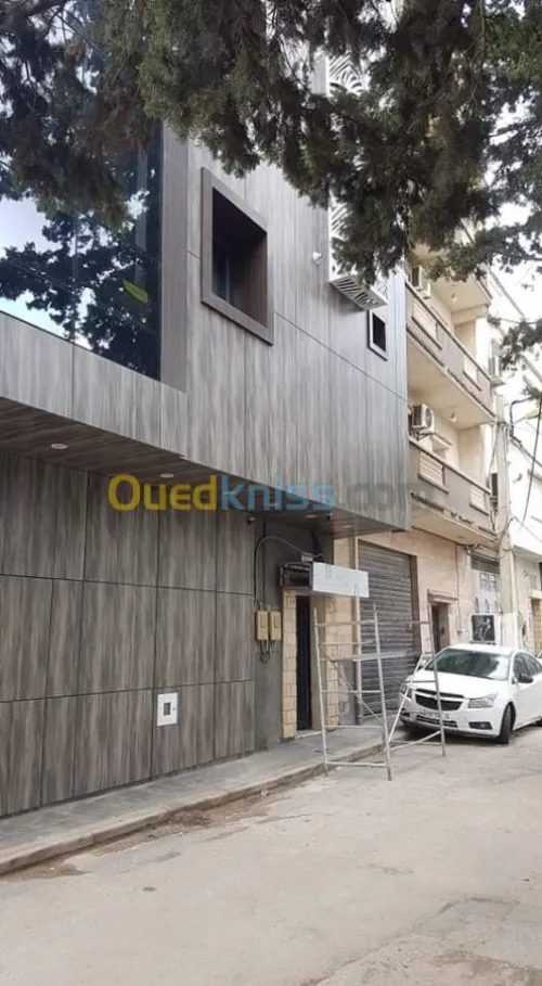 Habillage des façades En alucoband