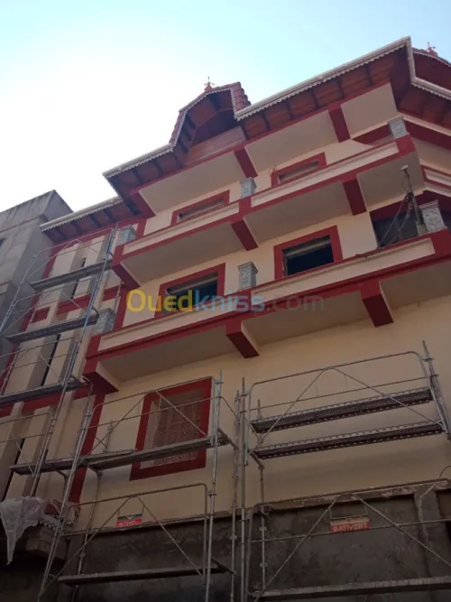 Peinture Facade en Monocouche