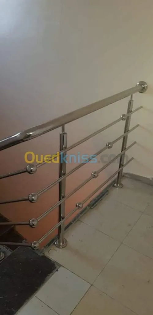 Rampe et garde corp en inox