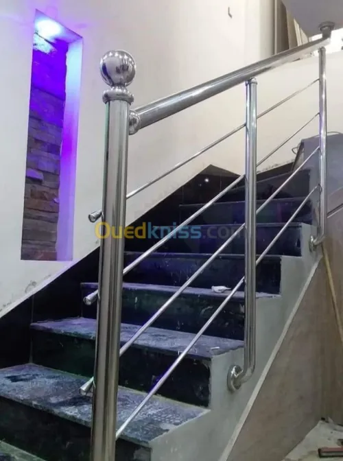 Rampe et garde corp en inox