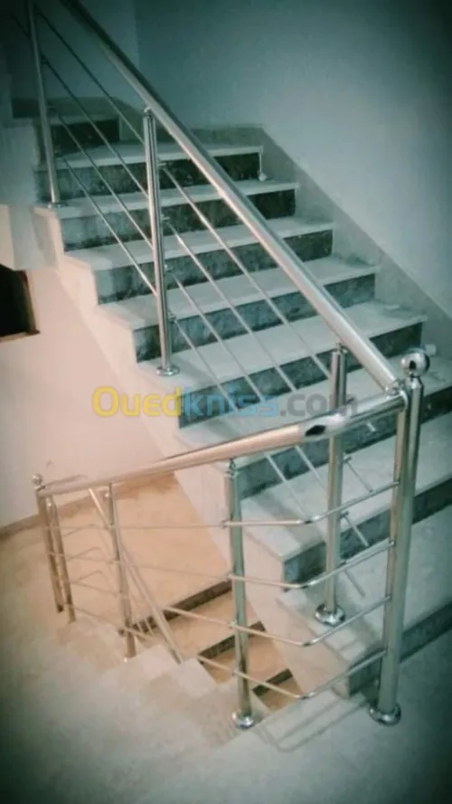 Rampe et garde corp en inox
