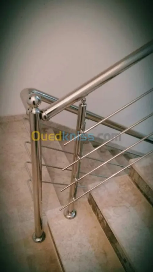 Rampe et garde corp en inox
