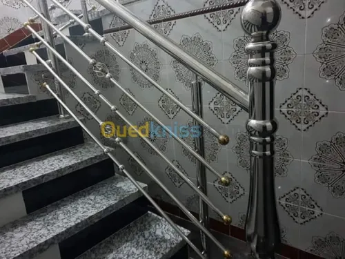 Rampe et garde corp en inox