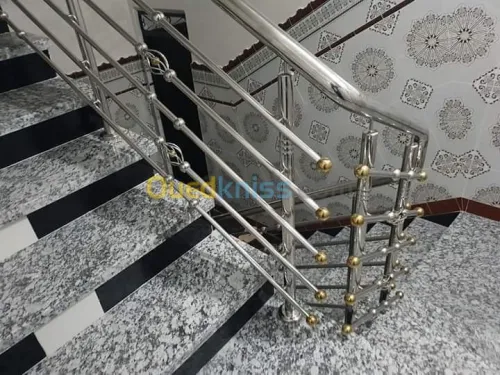 Rampe et garde corp en inox