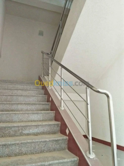 Rampe et garde corp en inox