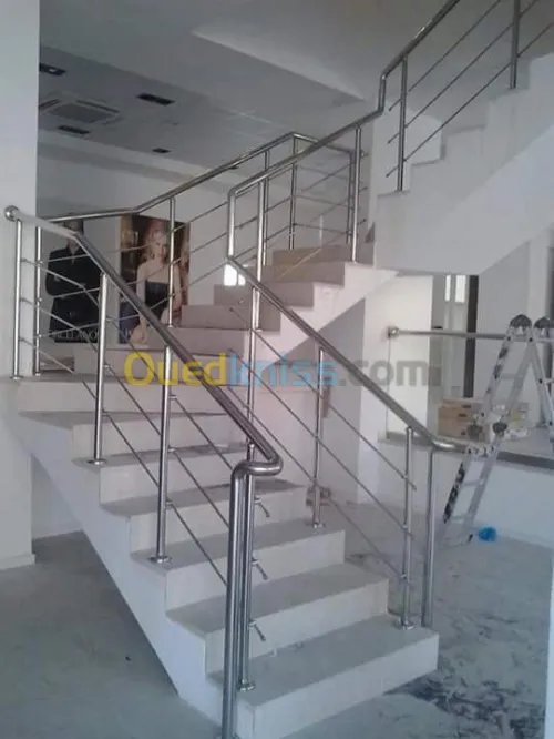 Rampe et garde corp en inox