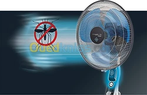 Rowenta Ventilateur Sur Pied Anti Moustique Protect Vu4210F2 60 W Blanc