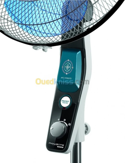 Rowenta Ventilateur Sur Pied Anti Moustique Protect Vu4210F2 60 W Blanc