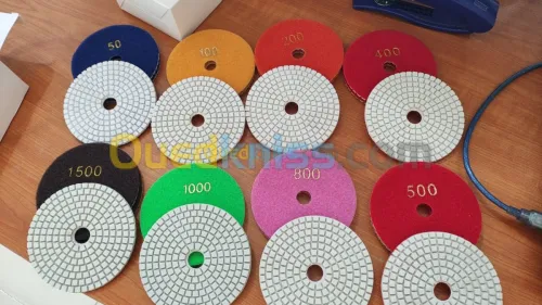 Pads de polissage marbre et beton