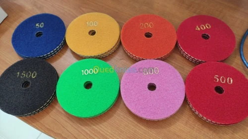 Pads de polissage marbre et beton