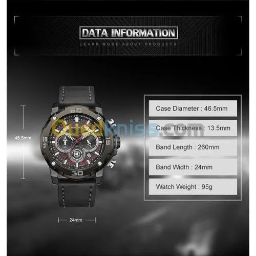 Montre NAVIFORCE original pour hommes