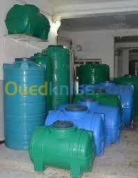 Citerne d'eau plastique
