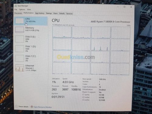 R7 5800X / X570-E / 32 Gb DDR4