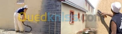 Peinture des facades monocouche