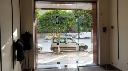 Vente vitrine en verre 