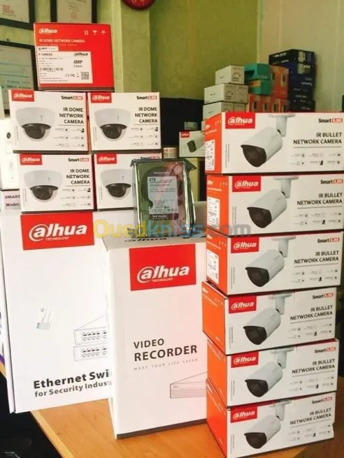 Installation camera de surveillance 