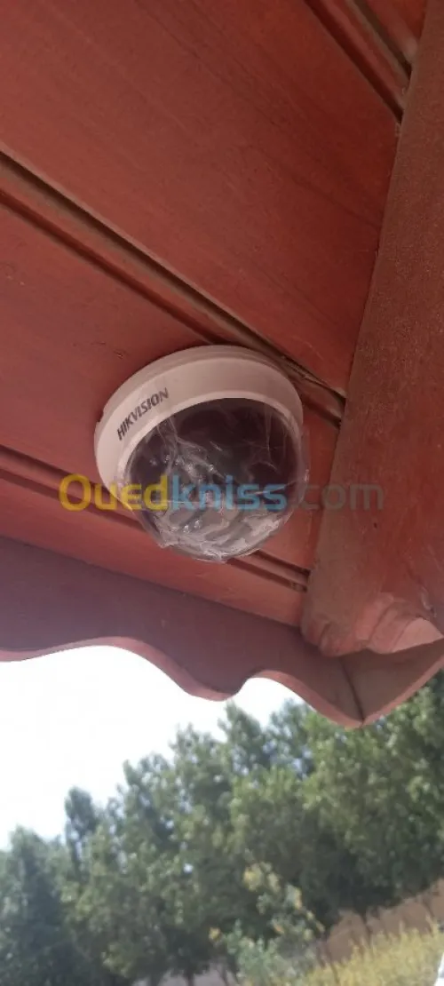 Installation camera de surveillance 