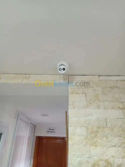 Installation camera de surveillance 