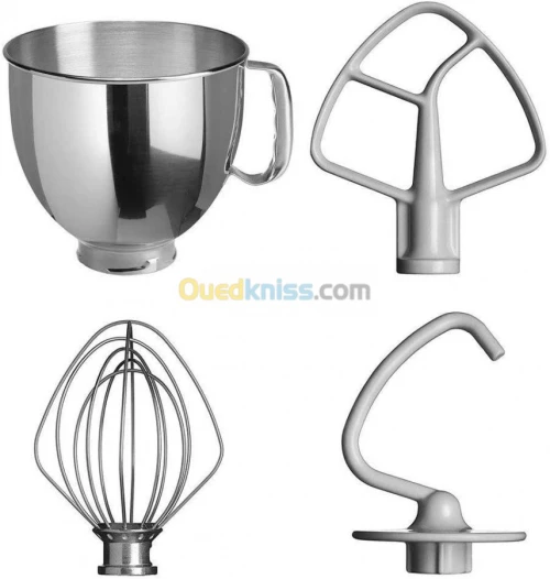 Pétrin KITCHENAID ARTISAN POMME D'AMOUR 4,8L- 5KSM175PSECA 2 Bol 