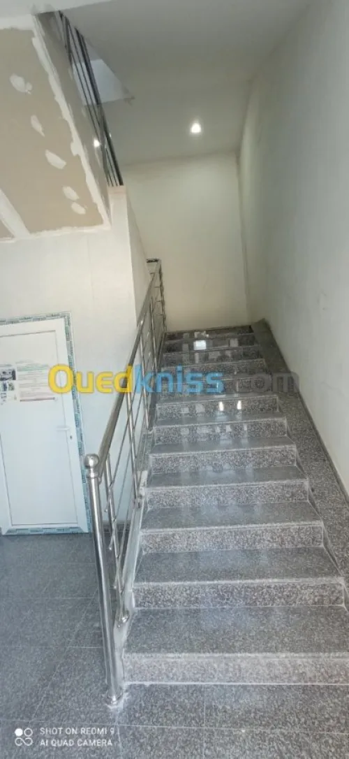 Rampe escalier en inox et garde corps