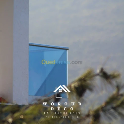 garde corps en verre feuilleté