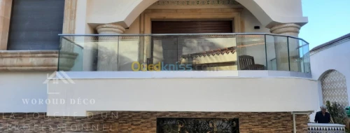 garde corps en verre feuilleté