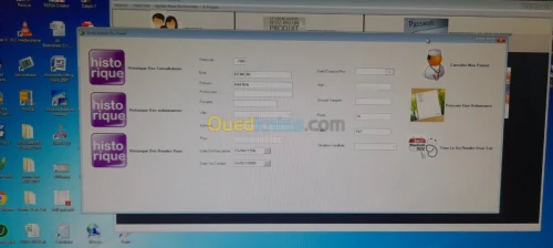 Logiciel gestion d'un cabinet médical 