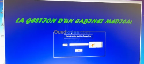 Logiciel gestion d'un cabinet médical 