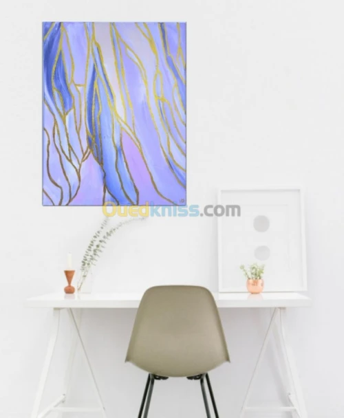 Tableau mural fait main 50*40 cm