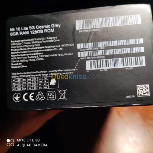 Xiaomi Mi 10 lite 5 G